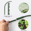 For Plants Row Cover Greenhouse Hoop Garden Hoops 11mm Durable Portable Raised Beds Netting Sturdy Planting Support Frame - South Mountain Nursery