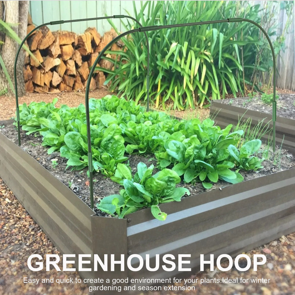 For Plants Row Cover Greenhouse Hoop Garden Hoops 11mm Durable Portable Raised Beds Netting Sturdy Planting Support Frame - South Mountain Nursery