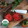 Organic Black Brandywine Heirloom Tomato Seeds - Non GMO - Easy to Grow Vegetable Garden - South Mountain Nursery