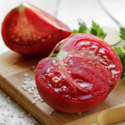 Organic Giant Belgian Pink Heirloom Tomato Seeds - Non GMO - Easy to Grow Vegetable Garden - South Mountain Nursery